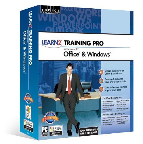 Learn How To Use Microsoft Office & Windows (100+ Tutorials) 6 Cd Set