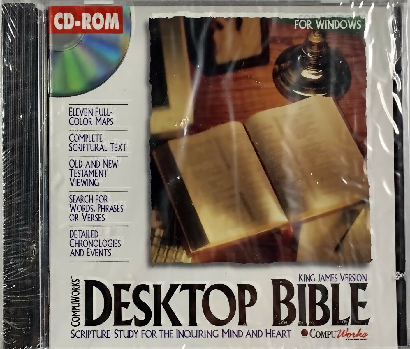 Computer Bible (compuworks, Desktop, King James Version, Pc Cd-rom, Software)