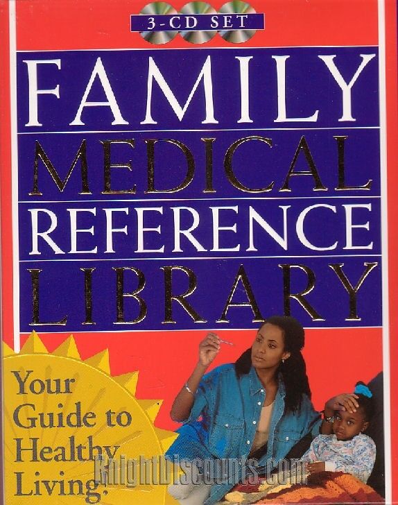 Family Medical Reference Library 3x Cdrom Set New Box!!