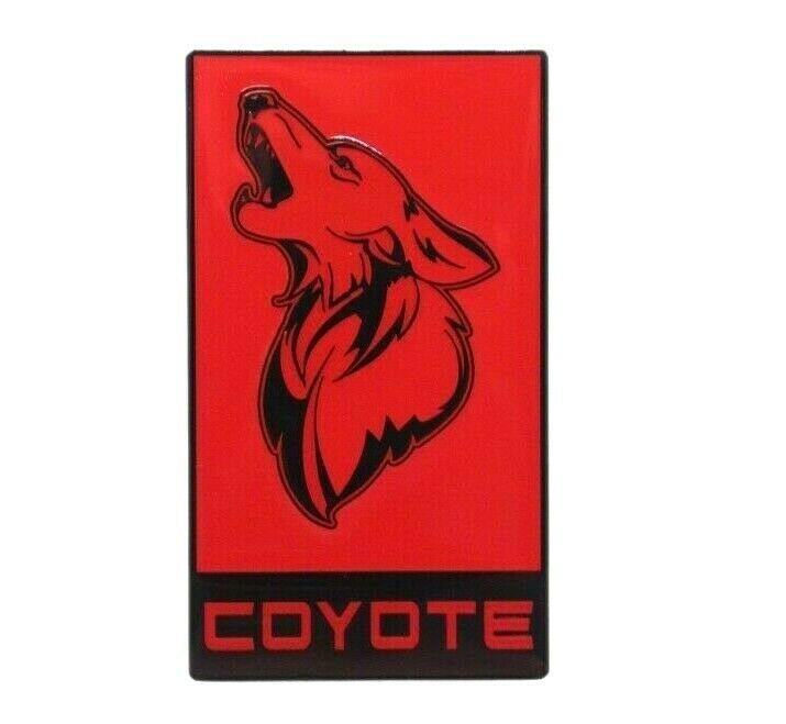 2011-2021+ Mustang Coyote Badge - Gt350 Style Emblem - All Metal Epoxy Coated!