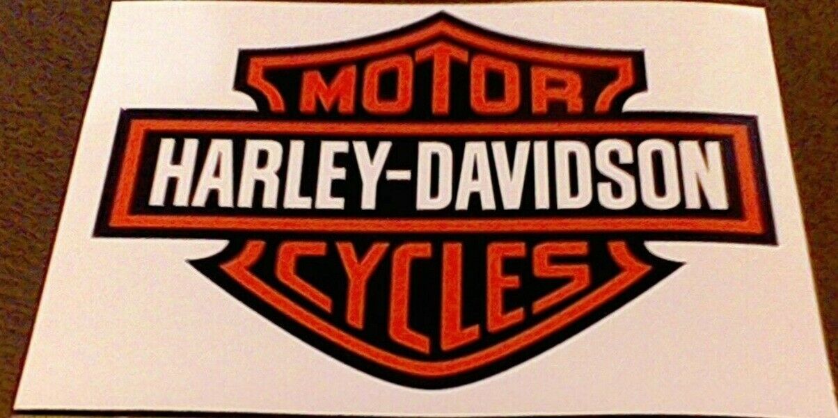 Harley Davidson Motorcycle  Logo Vinyl Decal Stickers