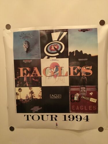 Eagles Tour 1994 Two-sided Promotional Poster Elektra Records