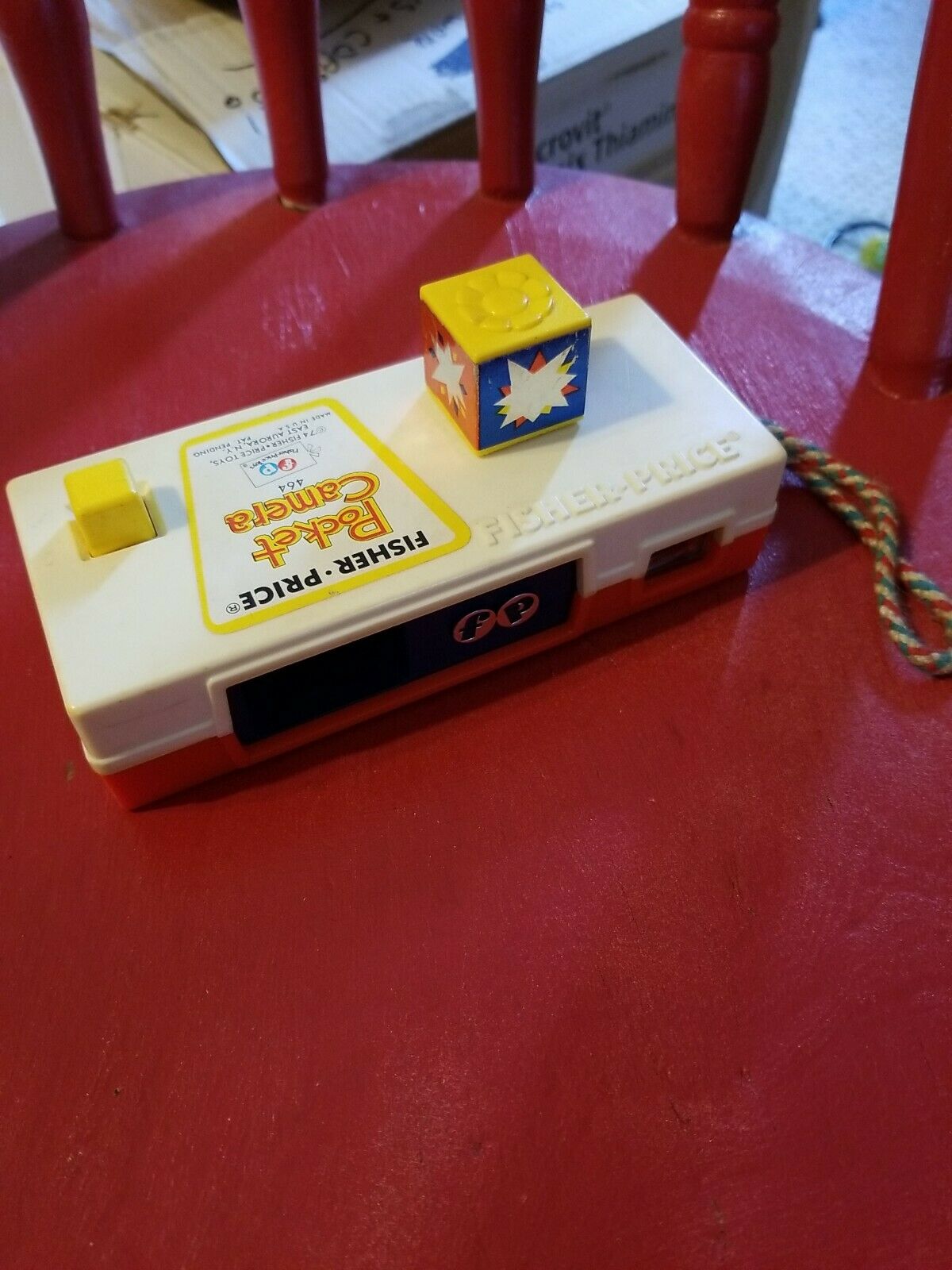 1974 Fisher Price Toy Pocket Camera #464 Vintage - Instamatic Zoo Pictures