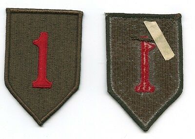 1st Infantry Division Embroidered Patch Us Army "the Big Red 1"