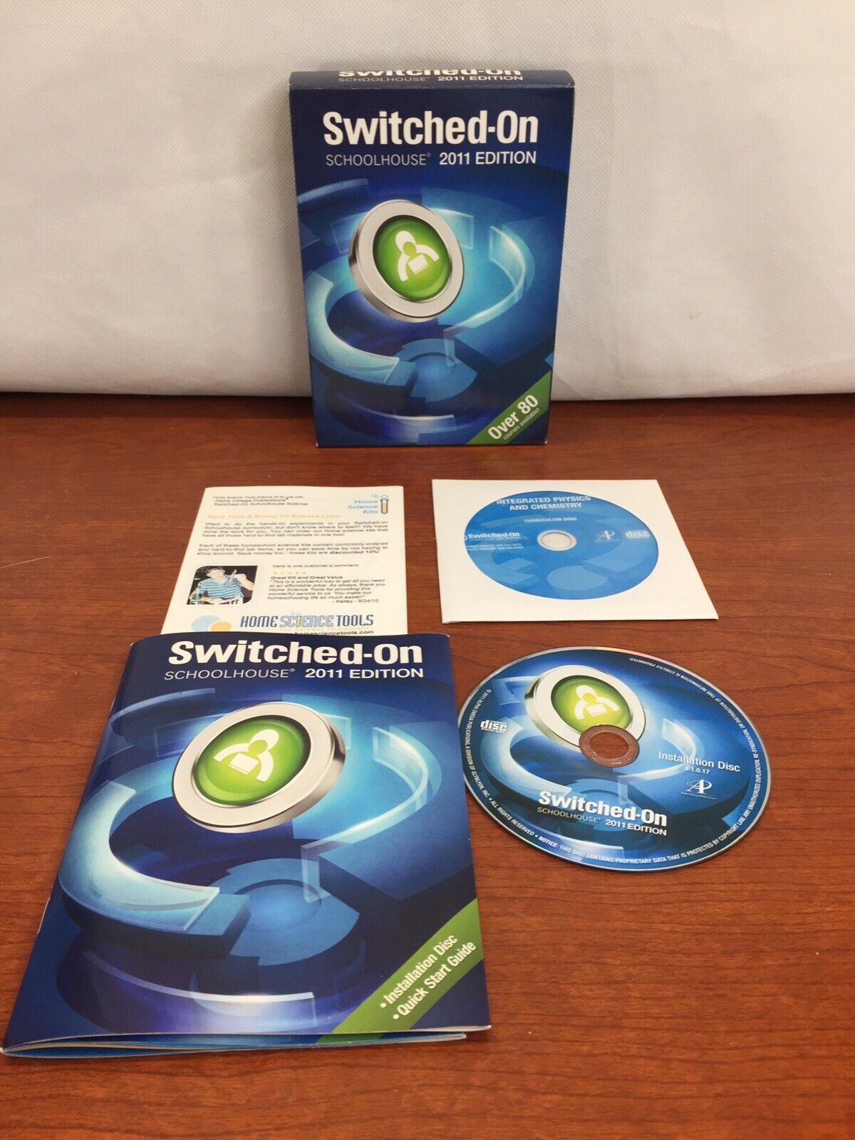 Switched On Schoolhouse 2011 Edition Integrated Physics & Chemistry 9th Grade
